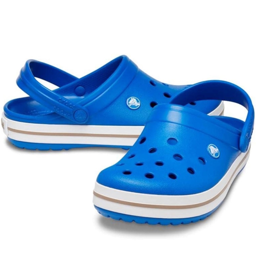 Crocs Unisex Crocband Clog Blue Size Men 6 / Women 8